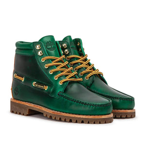 Aimé Leon Dore x Timberland 7 Eye Lug Boot (Grün)  - Allike Store