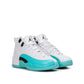 Air Jordan 12 Retro GS (Weiß / Türkis)  - Allike Store