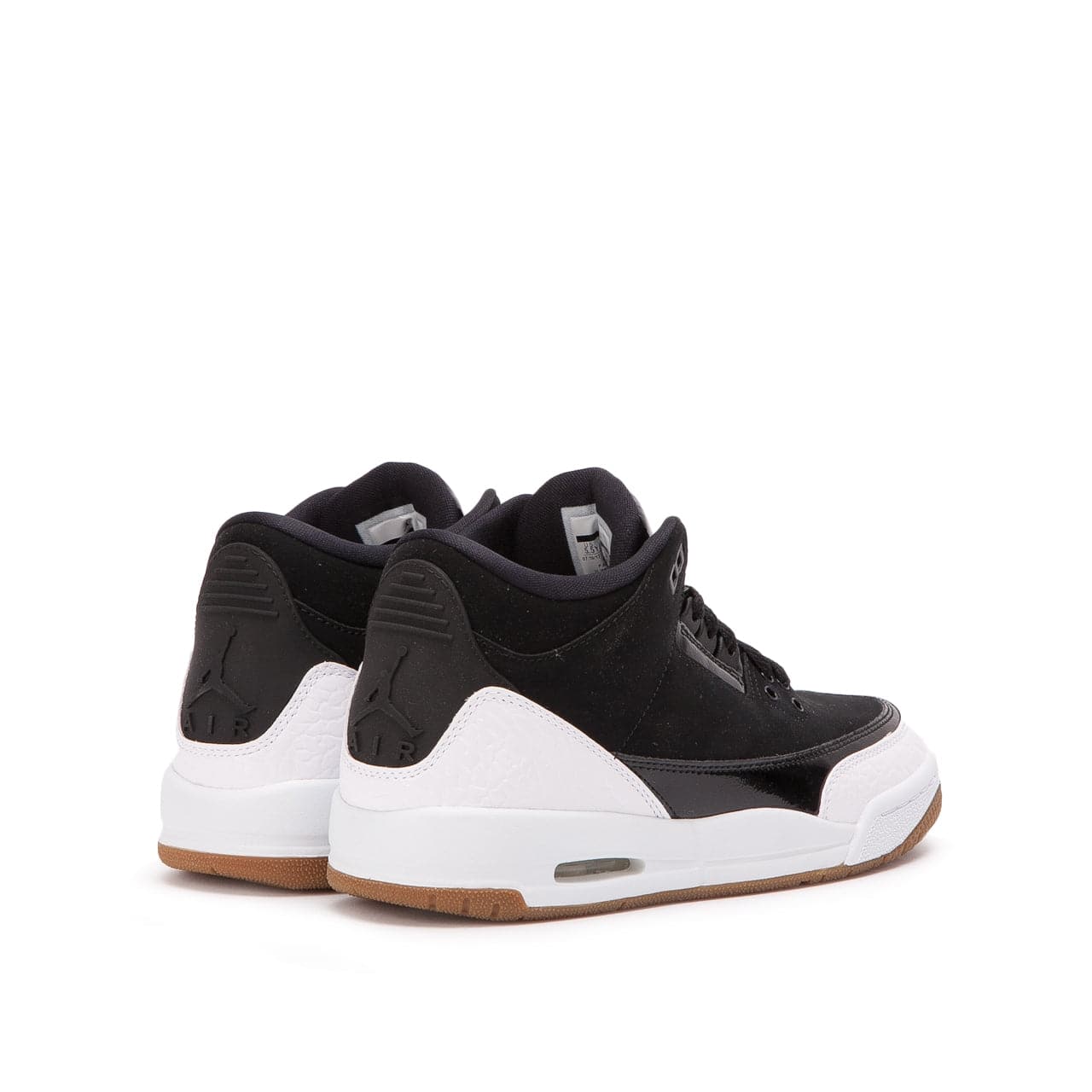 Air Jordan 3 Retro GS (Schwarz / Weiß)  - Allike Store