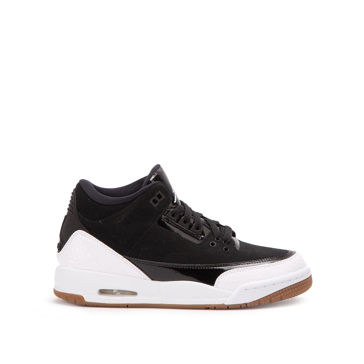 Air Jordan 3 Retro GS (Schwarz / Weiß)  - Allike Store