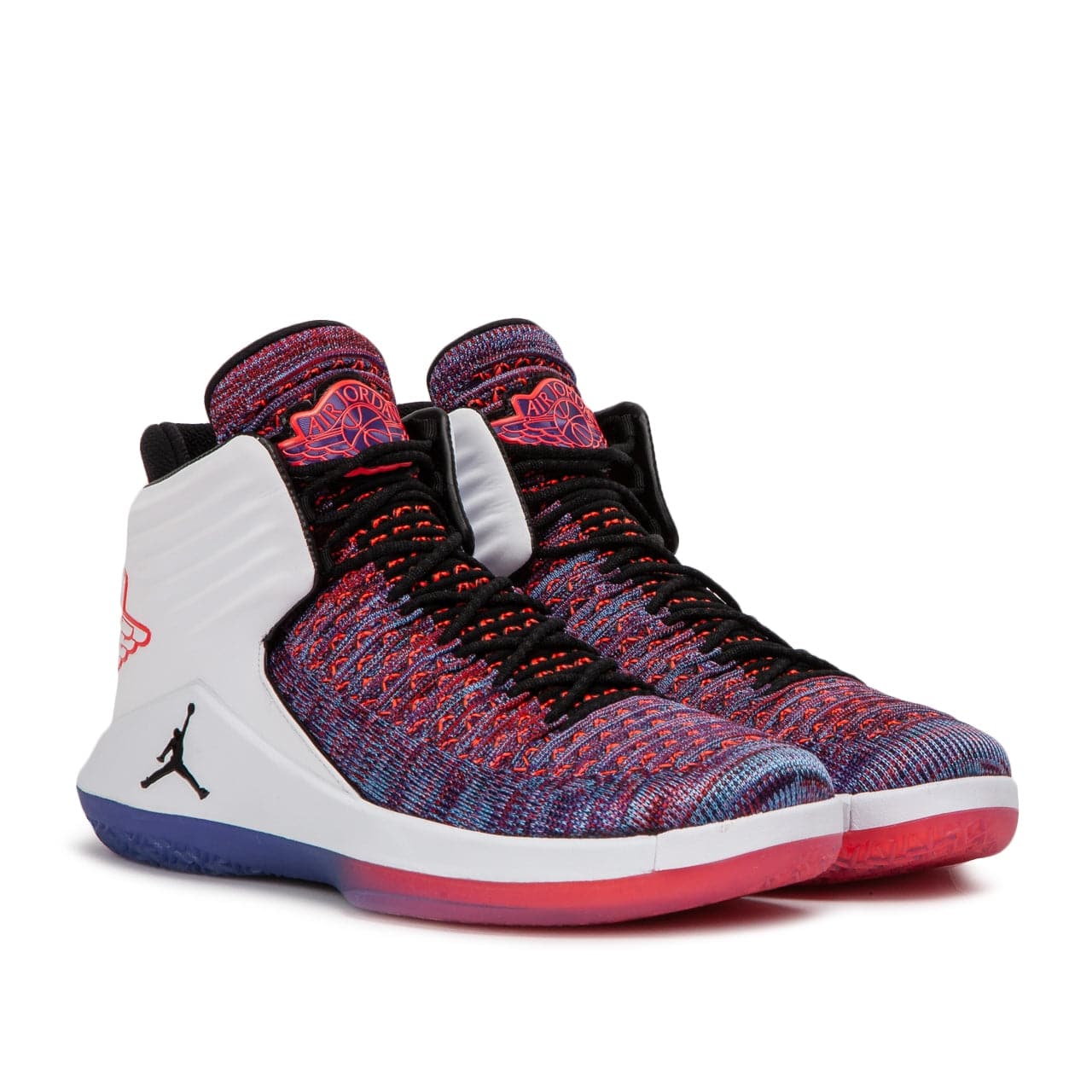 Air jordan XXXII (Weiß / Lila / Blau)  - Allike Store