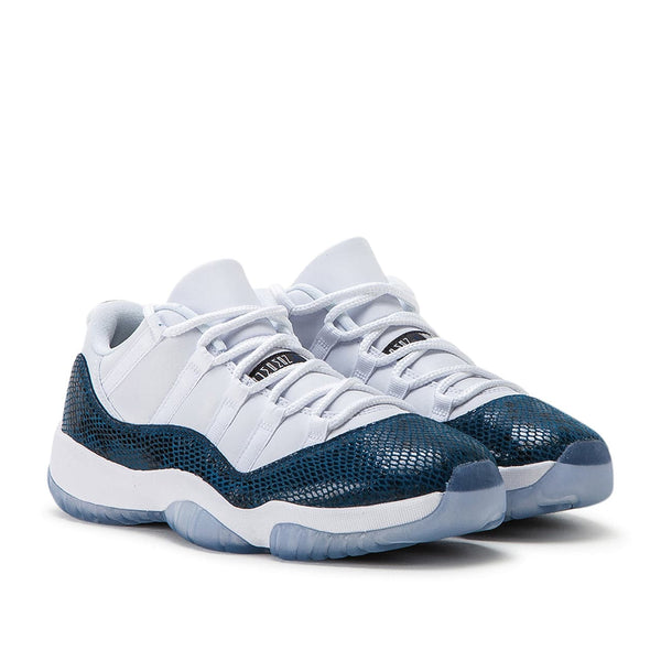 女性が喜ぶ♪ LE Low Retro 11 Jordan Air 'Blue Blue / (White Snakeskin' 靴