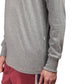 Aimé Leon Dore LS Logo Tee (Grau)  - Allike Store