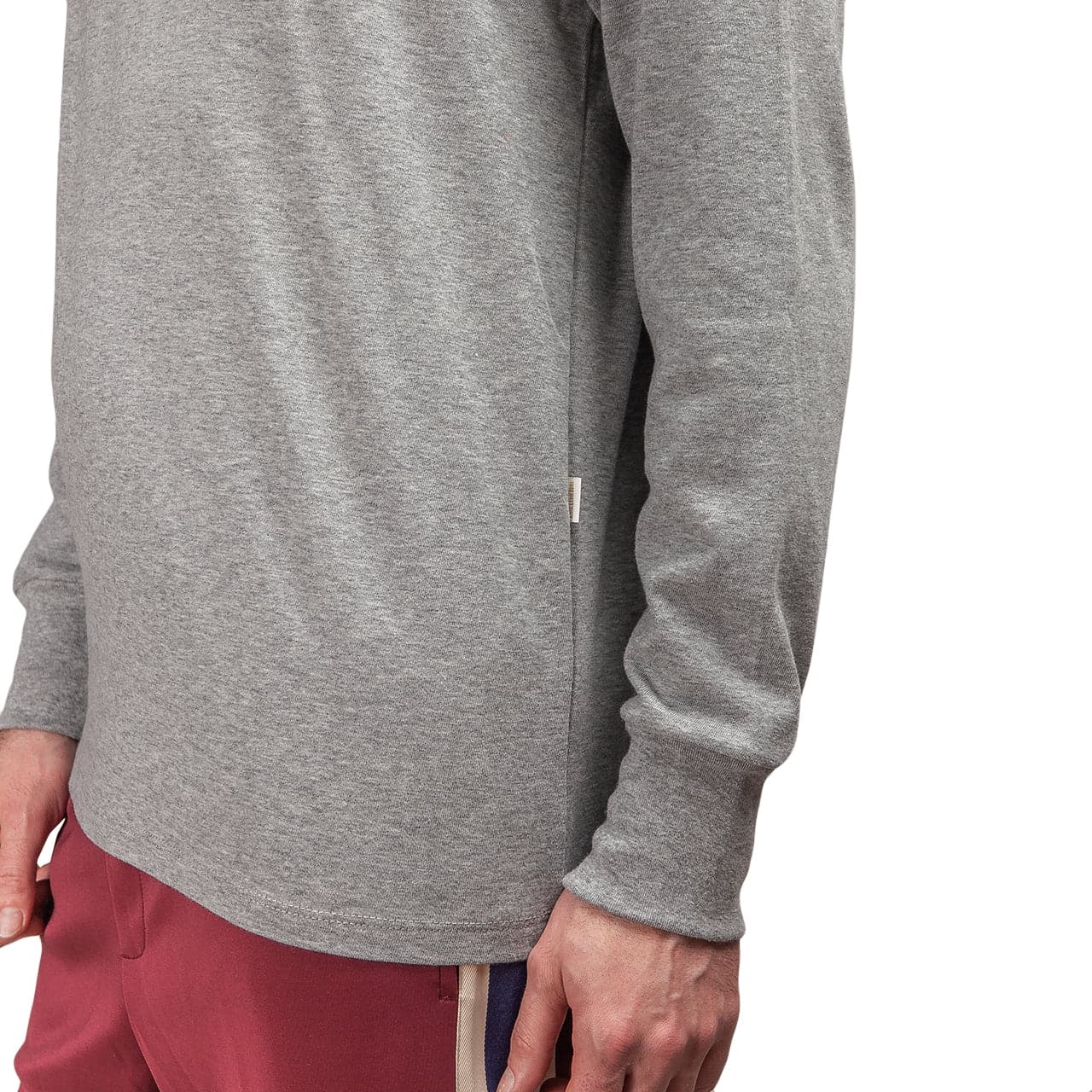 Aimé Leon Dore LS Logo Tee (Grau)  - Allike Store