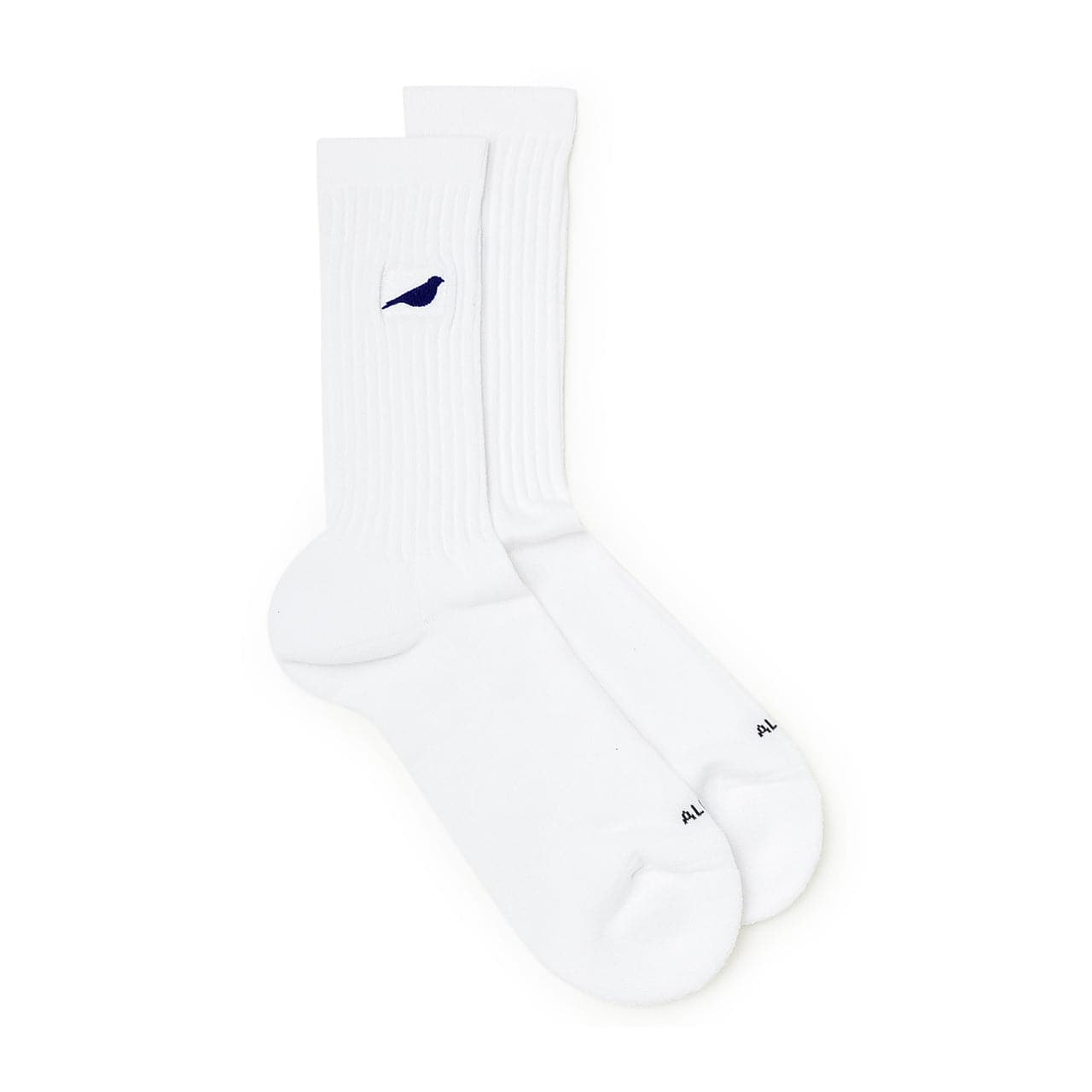 Allike Deck Socks (Weiß / Navy)  - Allike Store