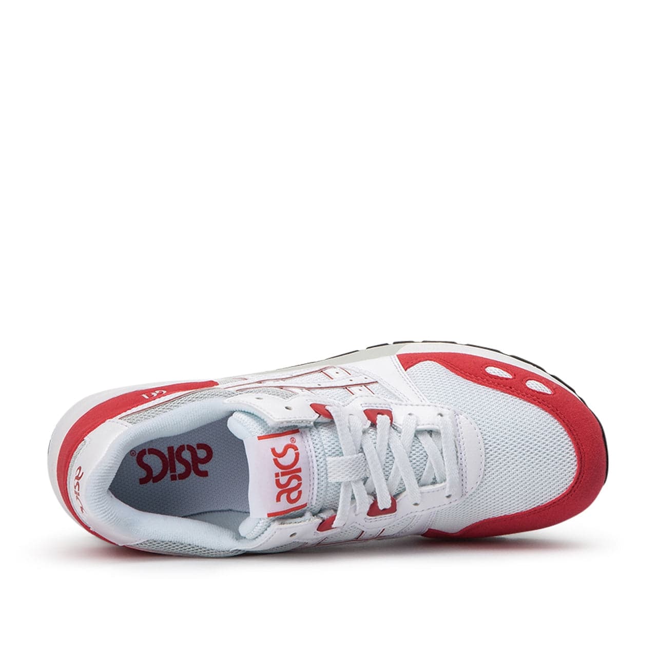 Asics gel lyte white rouge on sale