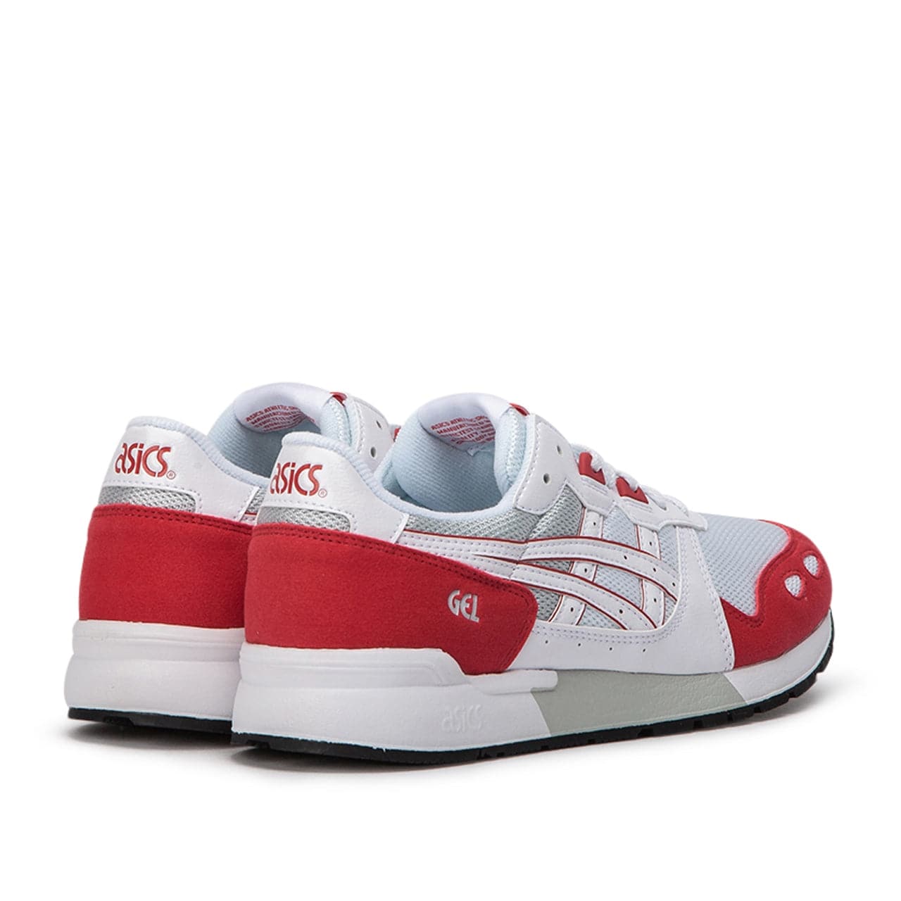 Asics gel lyte white rouge hotsell