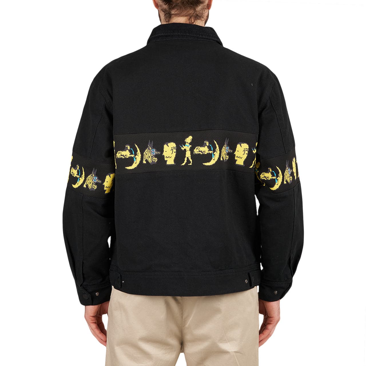 Brain Dead Egyptian Canvas Jacket (Schwarz)  - Allike Store