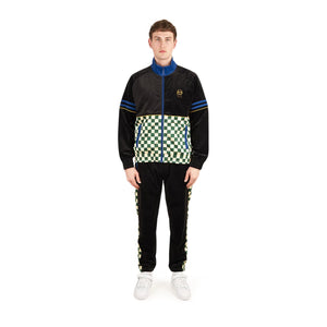 Brain Dead x Sergio Tacchini Velour Tracksuit (Schwarz)  - Allike Store