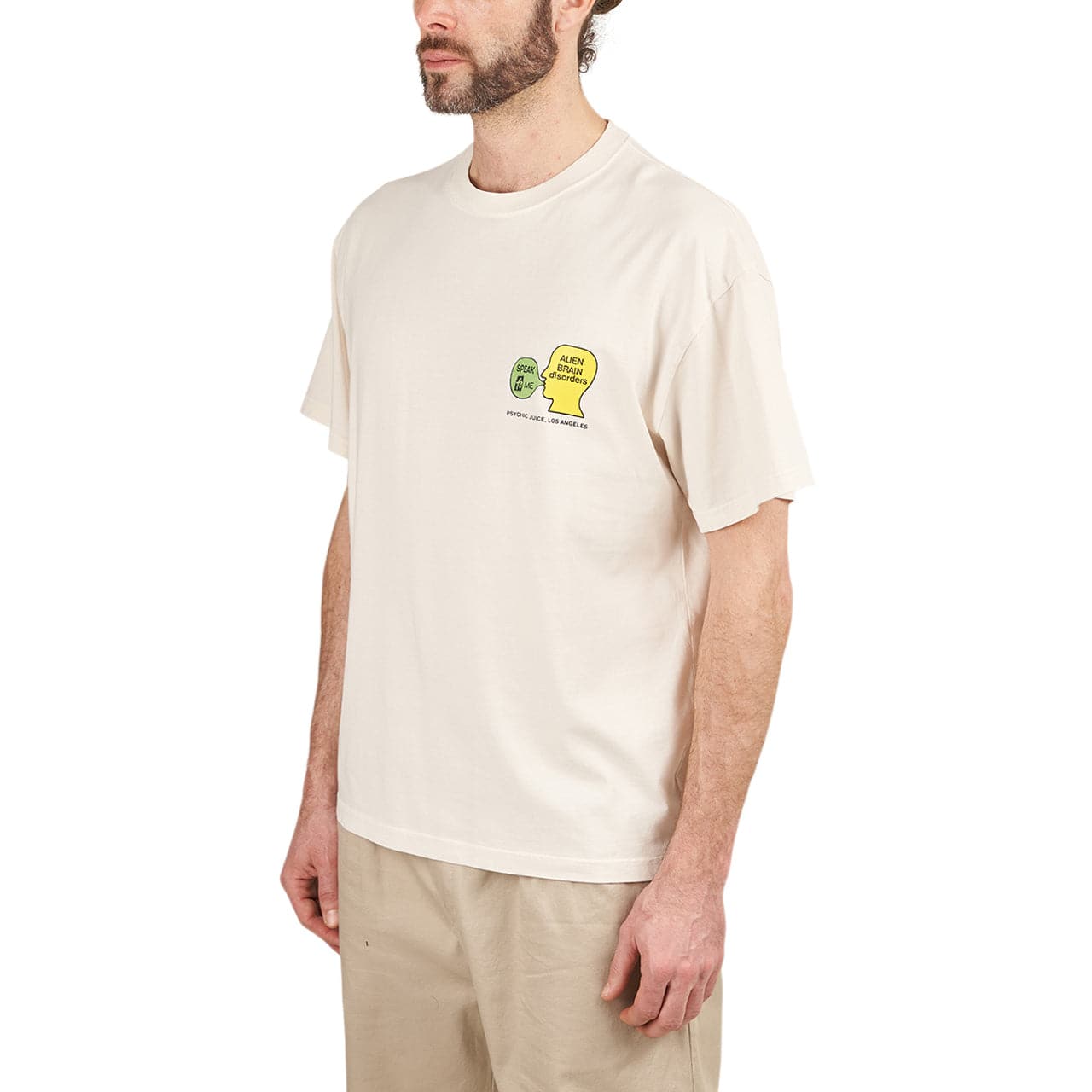 Brain Dead Psychic Juice T-Shirt (Beige)  - Allike Store