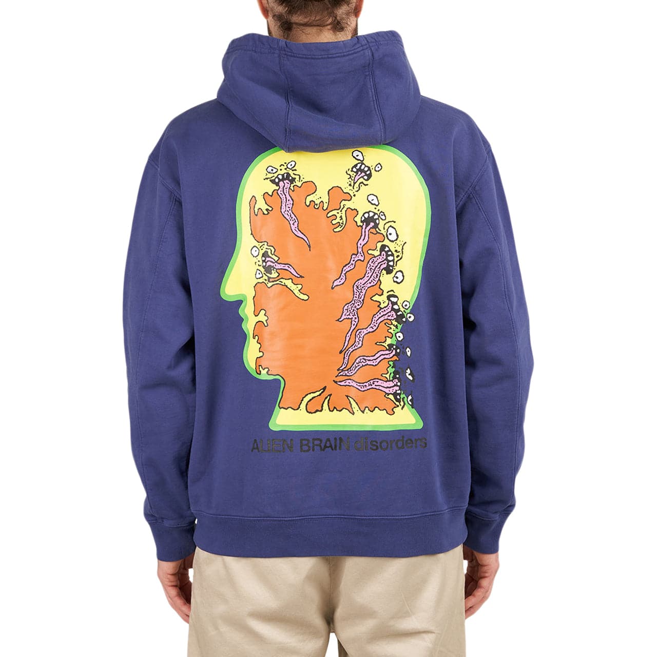 Brain Dead Tongue Demon Hoodie (Navy) BDF21T09002187NY01