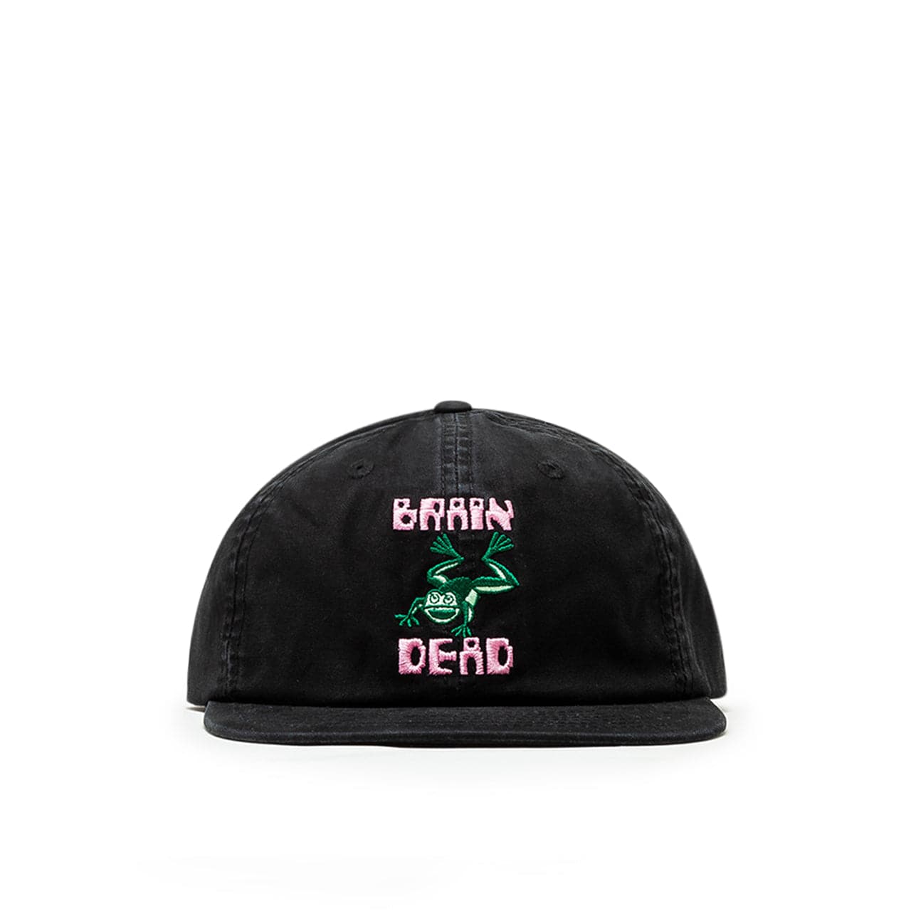 Brain Dead Toadmen 6 Panel Cap (Schwarz)  - Allike Store