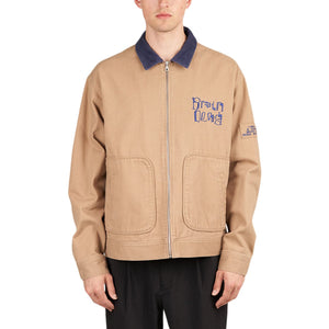Brain Dead Perfect Visions Trucker Jacket (Braun)  - Allike Store