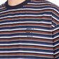 Brain Dead Nineties blocked Striped T-Shirt (Multi)  - Allike Store