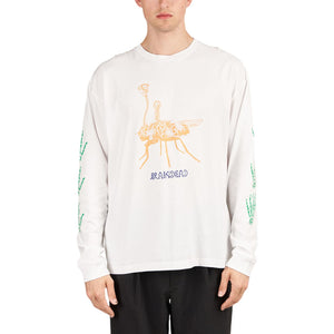 Brain Dead Worm in the apple long sleeve (Weiss)  - Allike Store