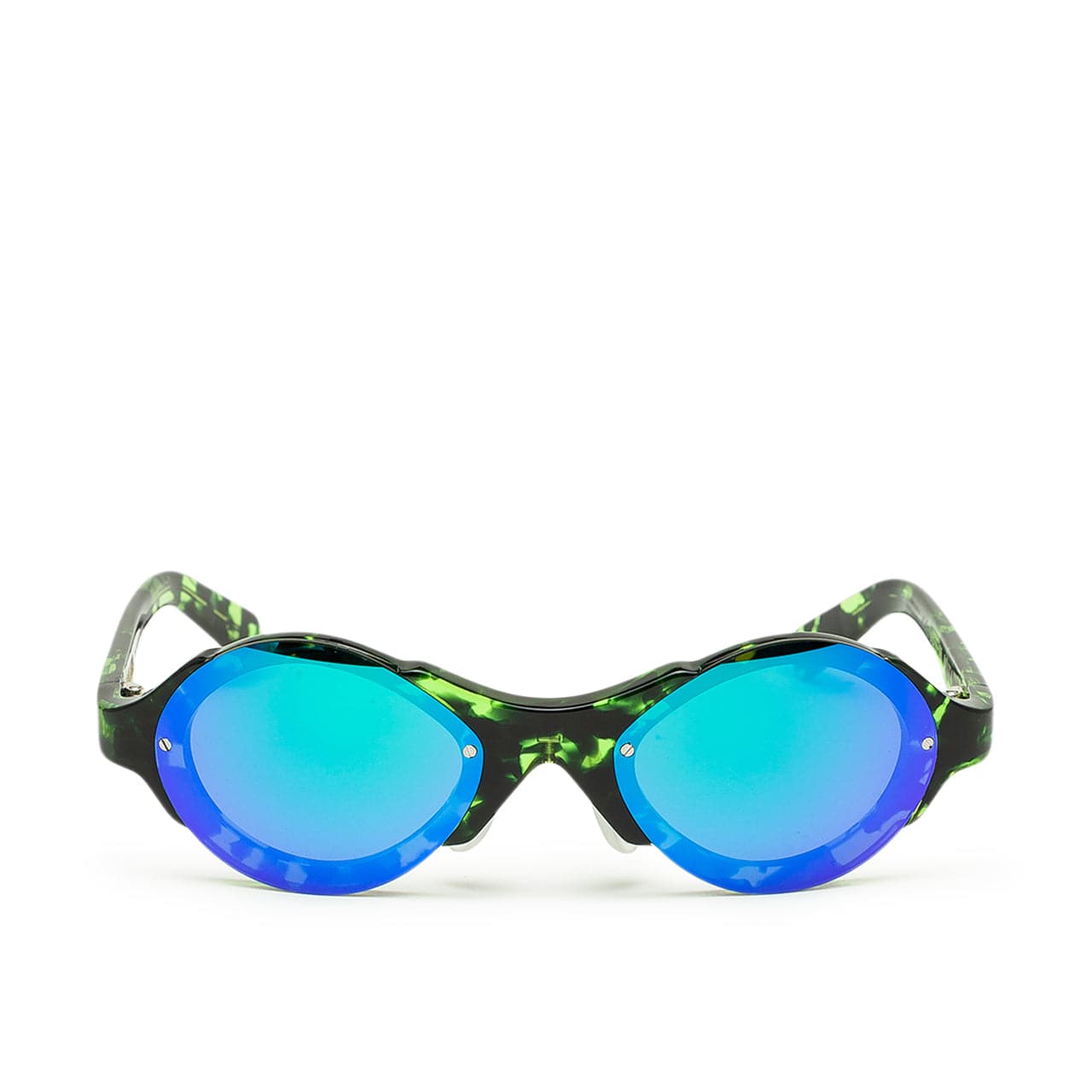 Brain Dead Mutant Sunglasses (Schwarz-Grün / Blau)  - Allike Store