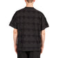 Brain Dead Lightning Head Textured Stripe T-Shirt (Schwarz)  - Allike Store