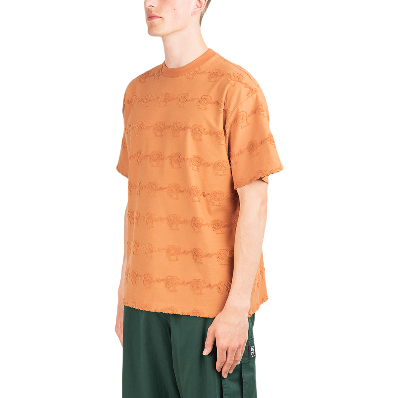 Brain Dead Running Head T-Shirt (Orange)  - Allike Store