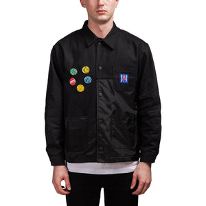 Brain Dead Paneled Chore Coat (Schwarz)  - Allike Store