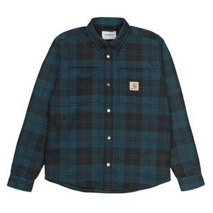 Carhartt WIP Pulford Shirt (Blau / Schwarz)  - Allike Store