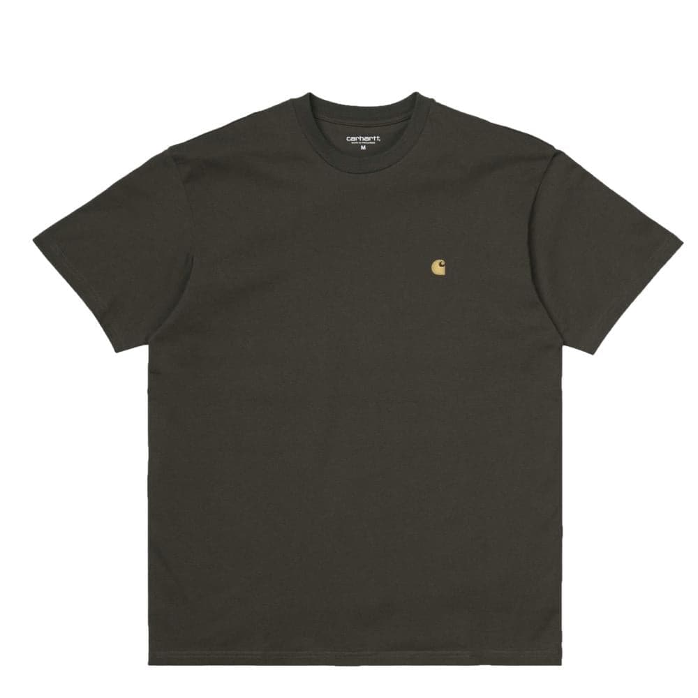 Carhartt WIP S/S Chase T-Shirt (Dunkelgrün)  - Allike Store