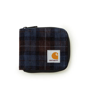 Carhartt WIP Flint Zip Wallet (Blau)  - Allike Store