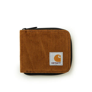 Carhartt WIP Flint Zip Wallet (Braun)  - Allike Store