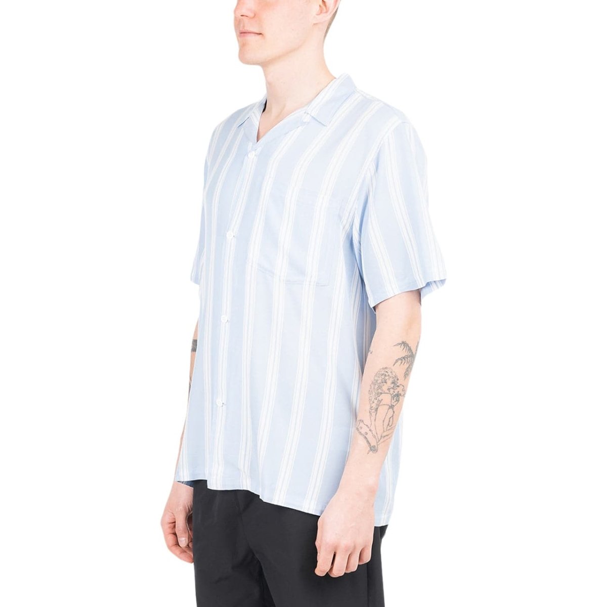 Carhartt WIP Foley Shirt (Blau / Weiß)  - Allike Store