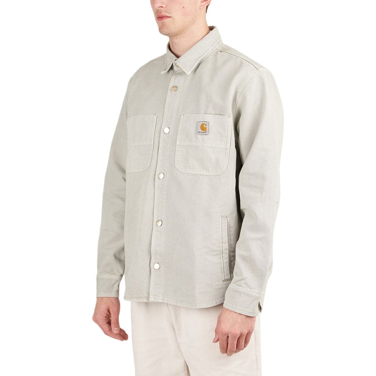 Carhartt WIP Glenn Shirt Jac (Hell Grau)  - Allike Store