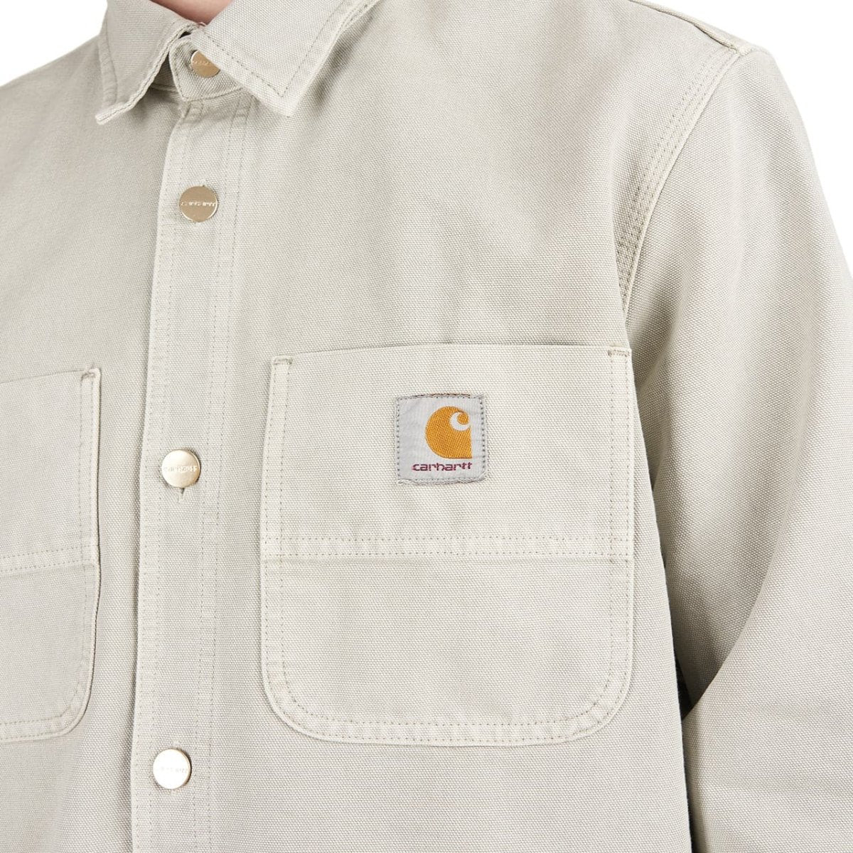 Carhartt WIP Glenn Shirt Jac (Hell Grau)  - Allike Store