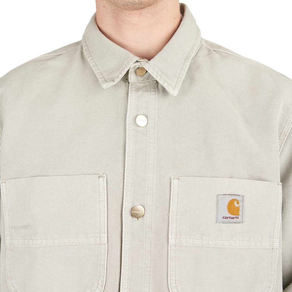 Carhartt WIP Glenn Shirt Jac (Hell Grau)  - Allike Store