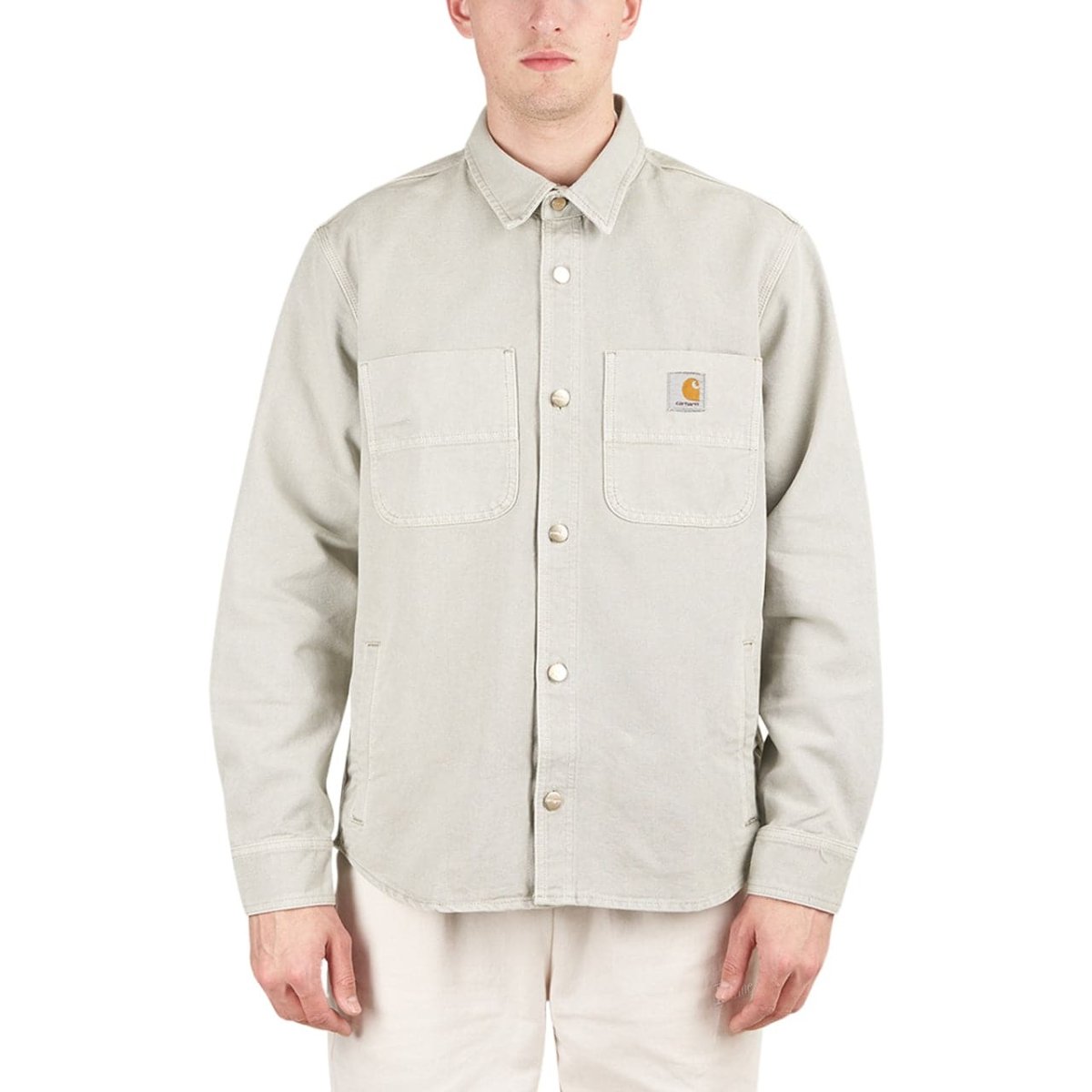 Carhartt WIP Glenn Shirt Jac (Hell Grau)  - Allike Store