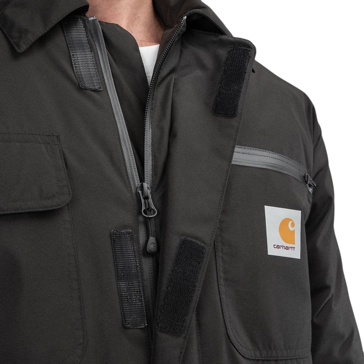 Carhartt WIP Gore-Tex Infinium Michigan Coat (Schwarz)  - Allike Store