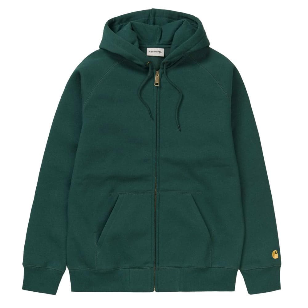 Carhartt WIP Hooded Chase Jacket (Dunkelgrün)  - Allike Store