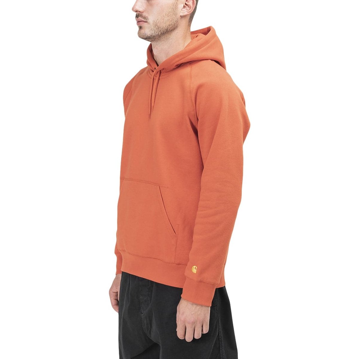 Carhartt WIP Hooded Chase Sweatshirt (Orange)  - Allike Store