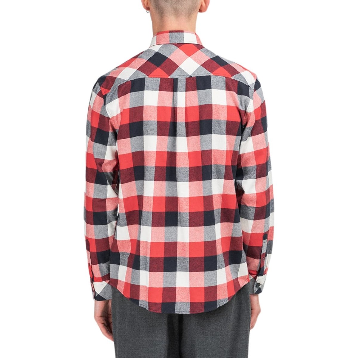 Carhartt WIP Keagan Shirt (Rot / Schwarz / Weiß)  - Allike Store