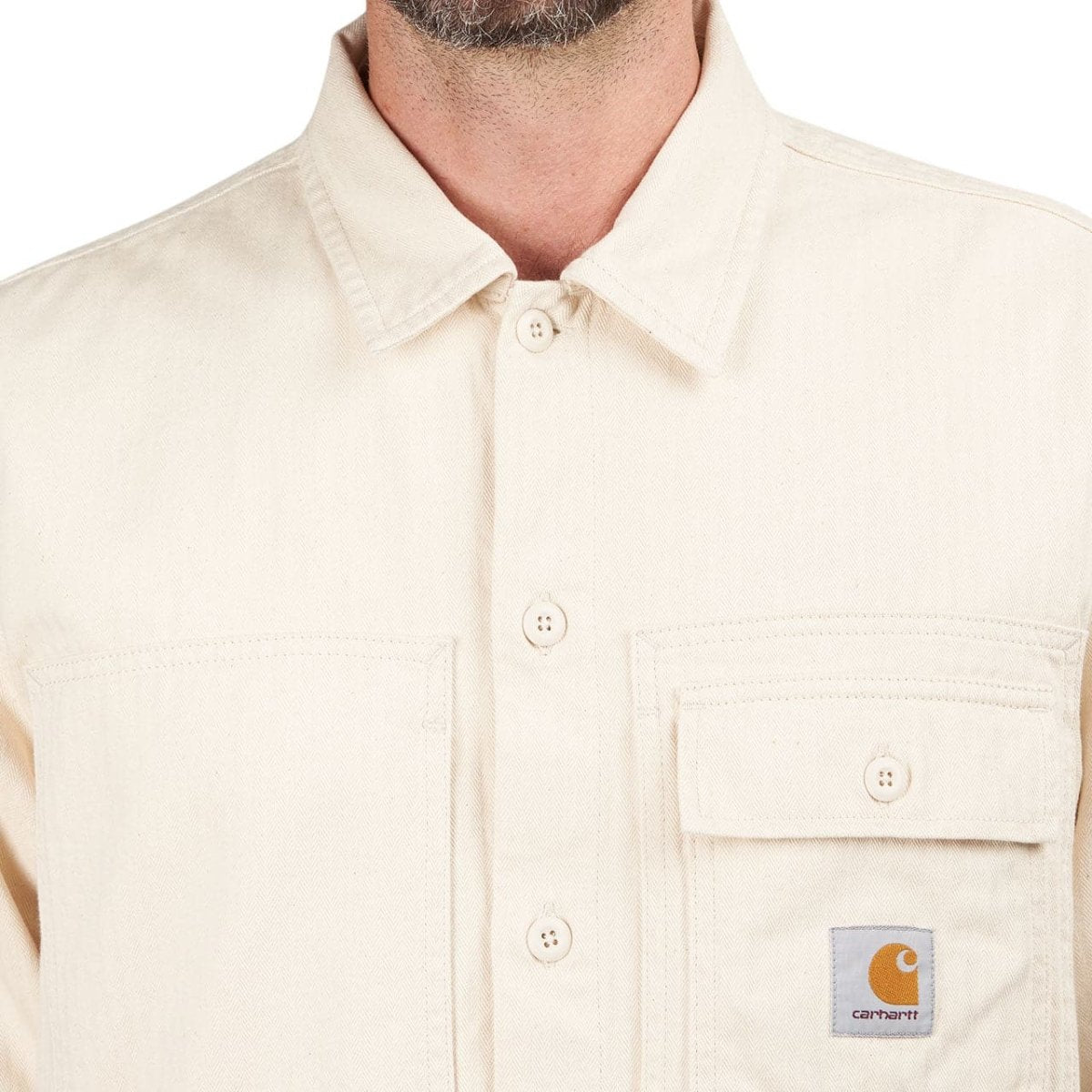 Carhartt WIP L/S Charter Shirt (Natural)  - Allike Store