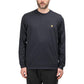 Carhartt WIP L/S Chase T-Shirt (Navy / Gold)  - Allike Store