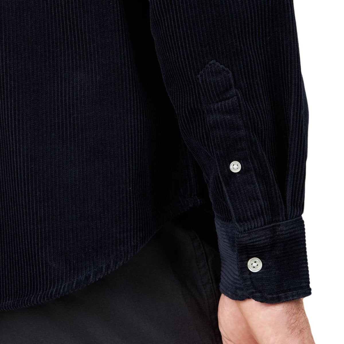 Carhartt WIP L/S Madison Cord Shirt (Blau)  - Allike Store