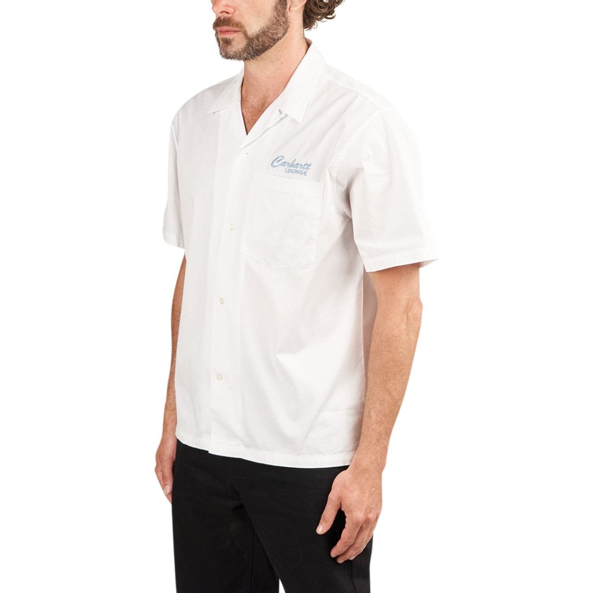 Carhartt WIP short sleeve Lounge Shirt (Weiß)  - Allike Store