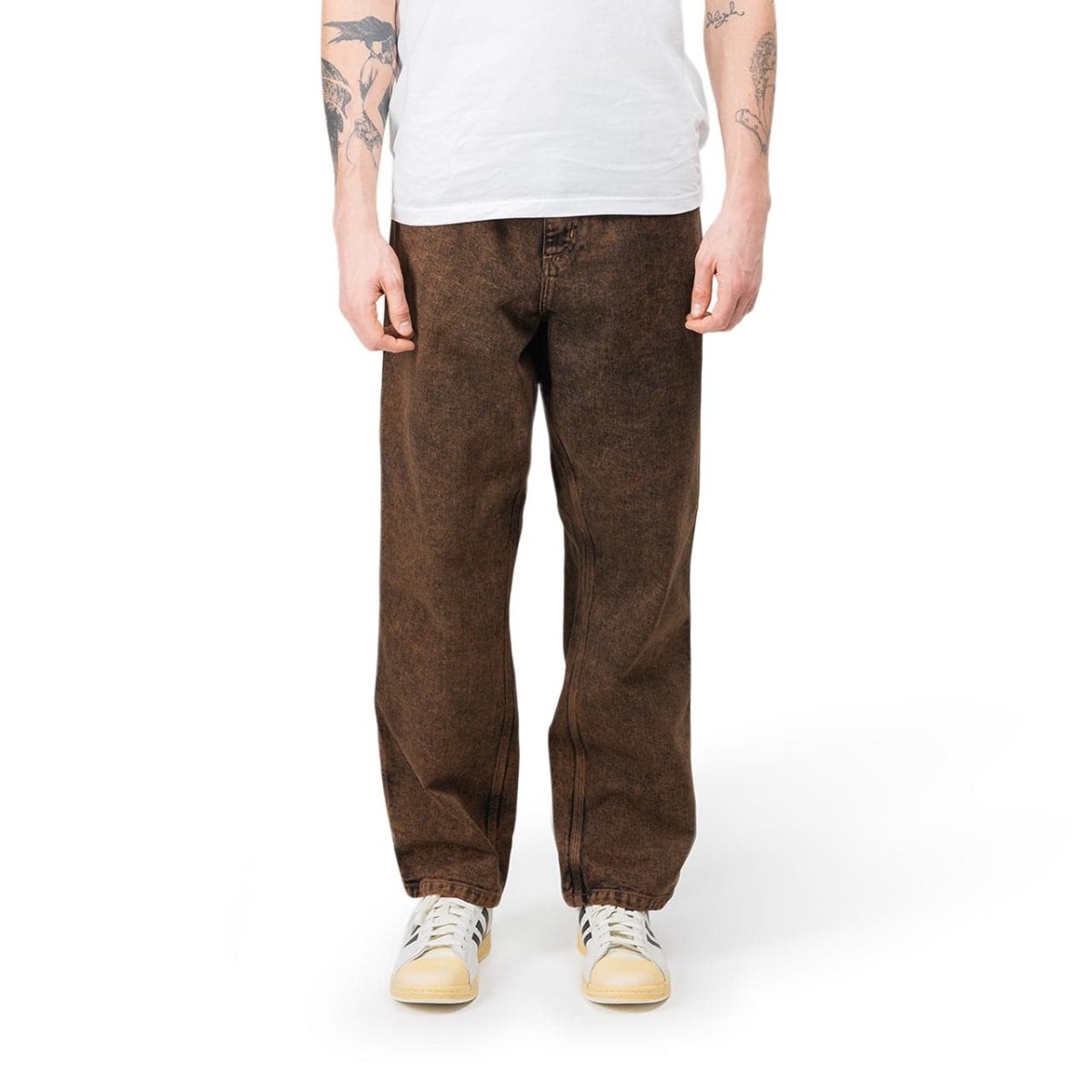 Carhartt WIP Single Knee Pant (Braun)  - Allike Store