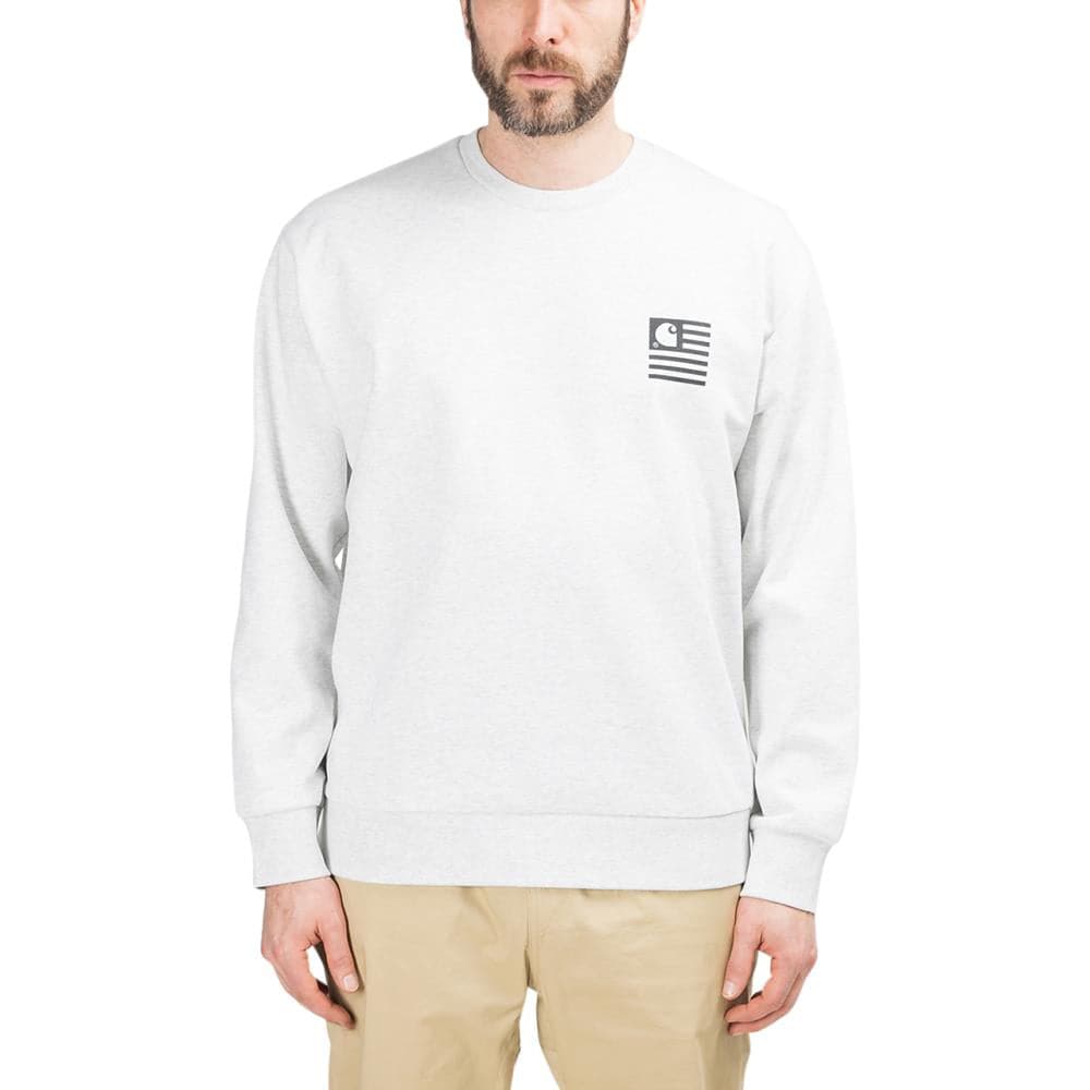 Carhartt WIP State Chromo Sweatshirt (Hellgrau)  - Allike Store