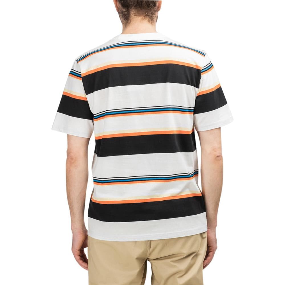 Carhartt WIP Sunder T-Shirt (Weiß / Schwarz / Orange)  - Allike Store