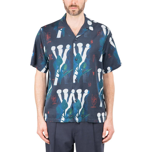 Carhartt WIP Tom Król Flowers Shirt (Blau)  - Allike Store