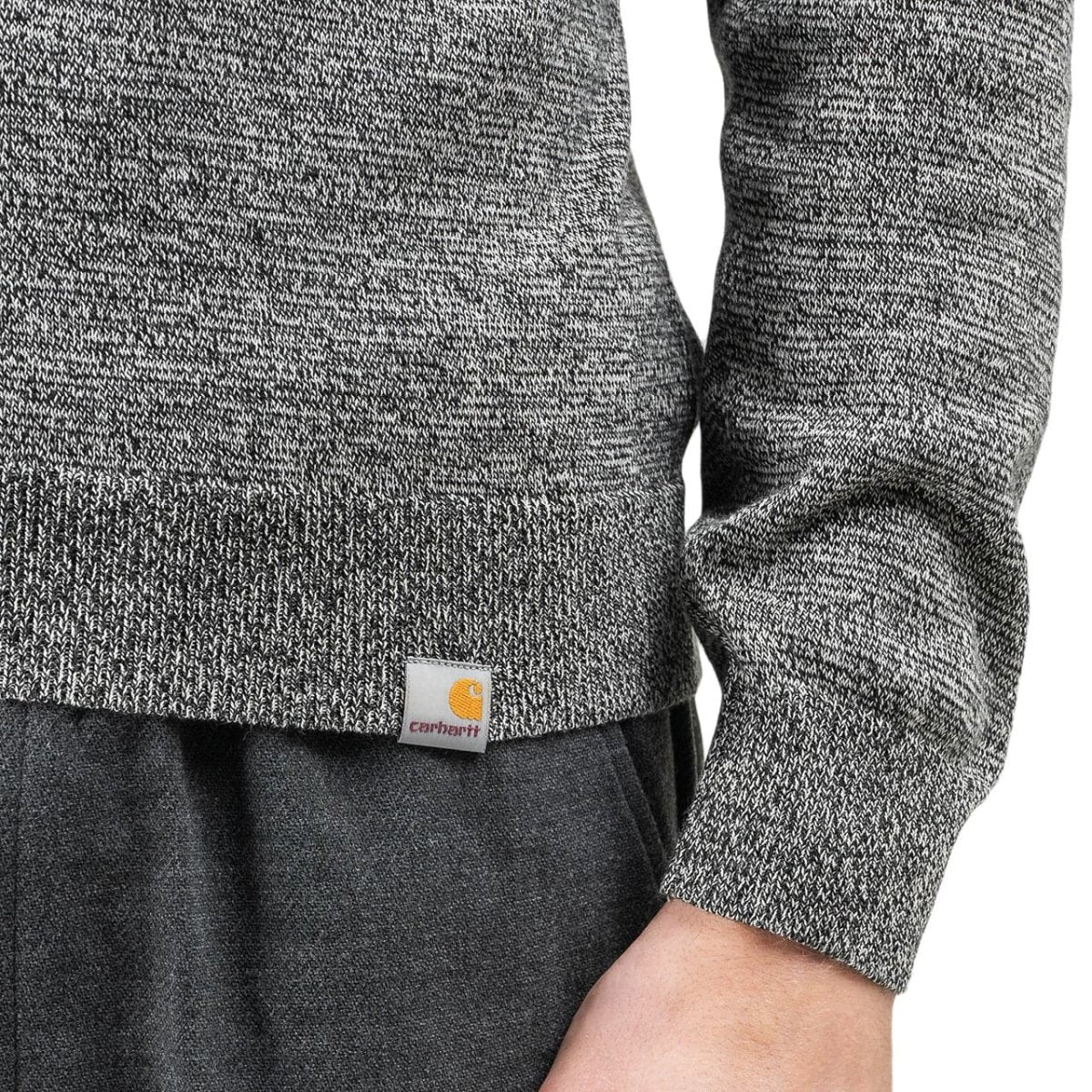 Carhartt WIP Toss Sweater (Schwarz / Weiß)  - Allike Store