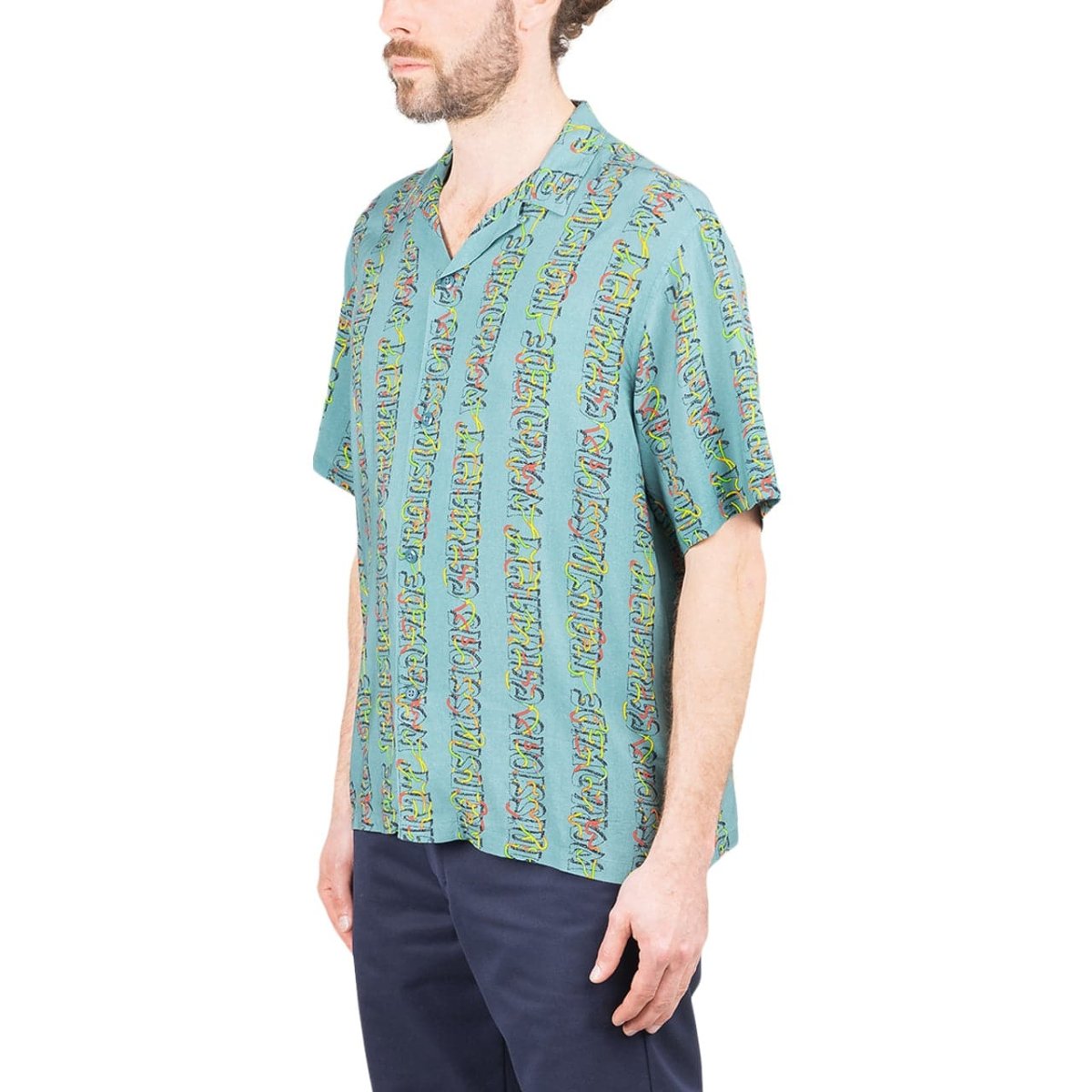 Carhartt WIP Transmission Short Sleeve Shirt (Blau)  - Allike Store