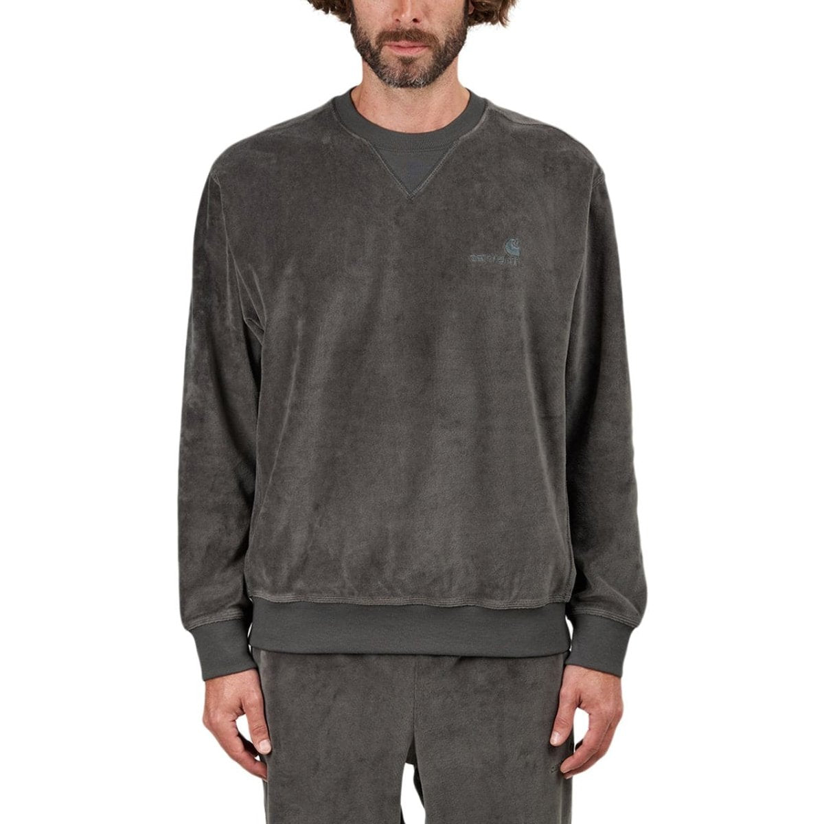 Carhartt WIP United Script Sweatshirt (Grau)  - Allike Store