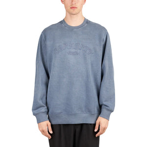 Carhartt WIP Verse Script Sweat (Blau)  - Allike Store