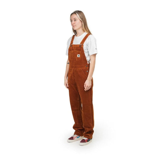 Carhartt WIP W Bib Overall Straight (Braun)  - Allike Store