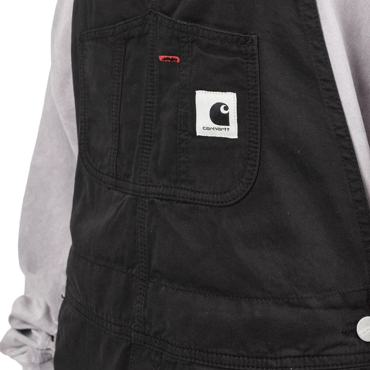 Carhartt WIP W Bib Overall Straight (Schwarz)  - Allike Store